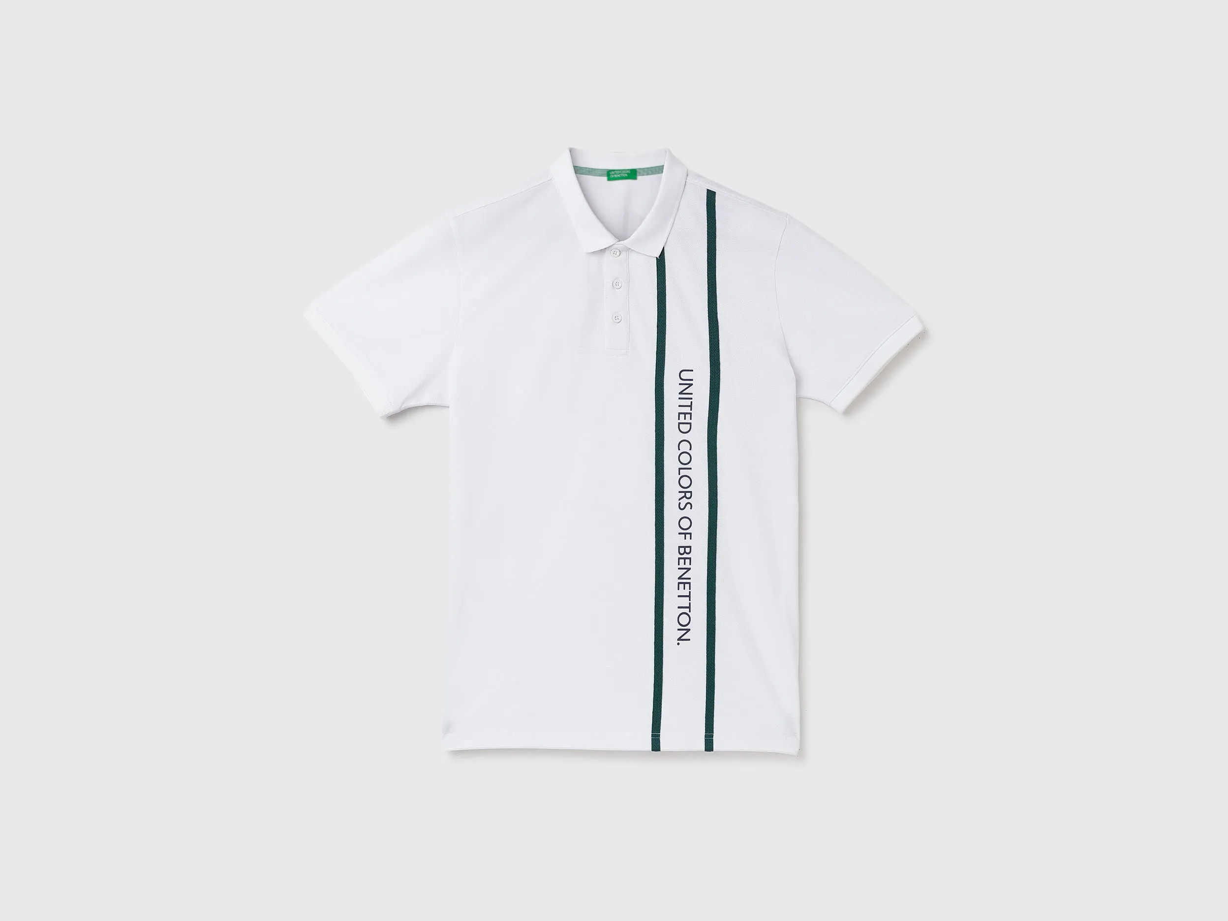 Regular Fit Polo Neck Printed T-Shirts