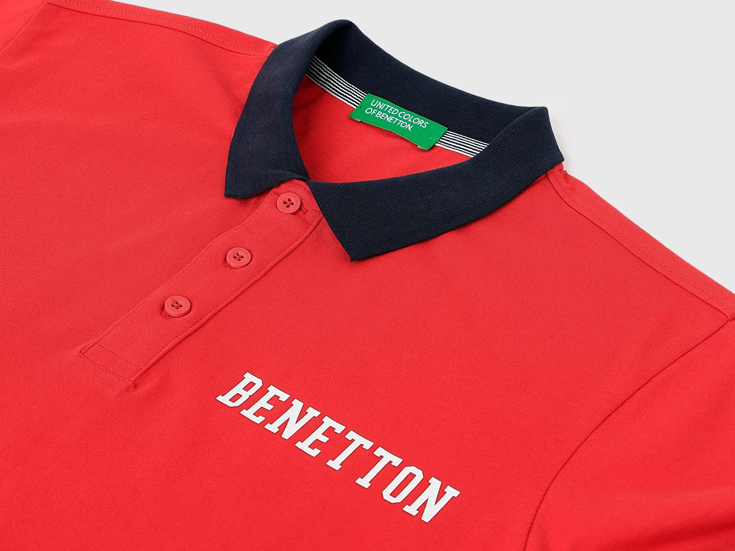 Regular Fit Polo Neck Solid T-Shirts