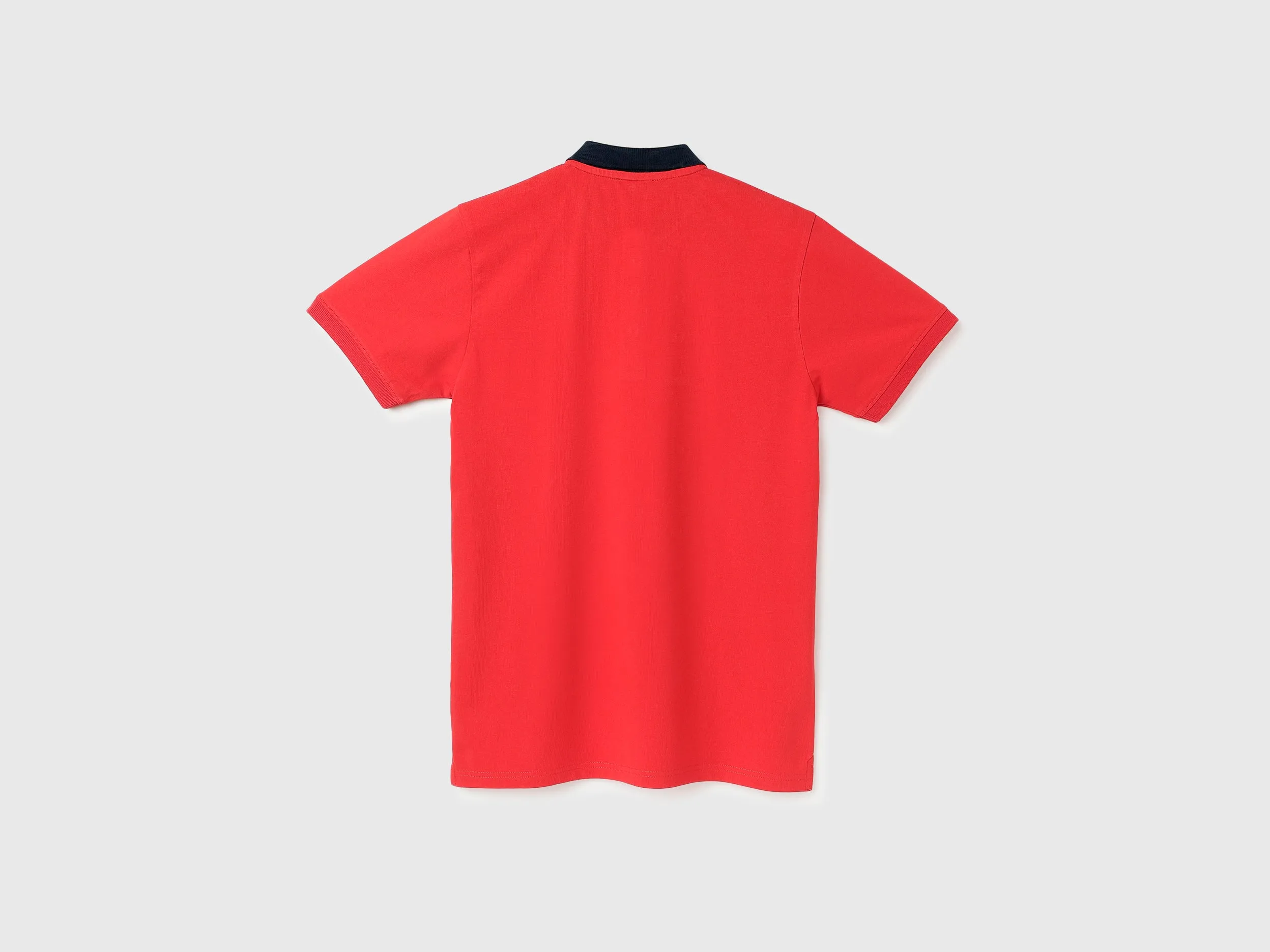 Regular Fit Polo Neck Solid T-Shirts