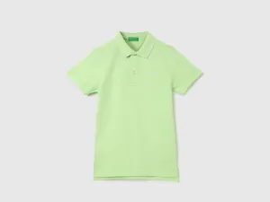 Regular Fit Polo Neck Textured T-Shirts