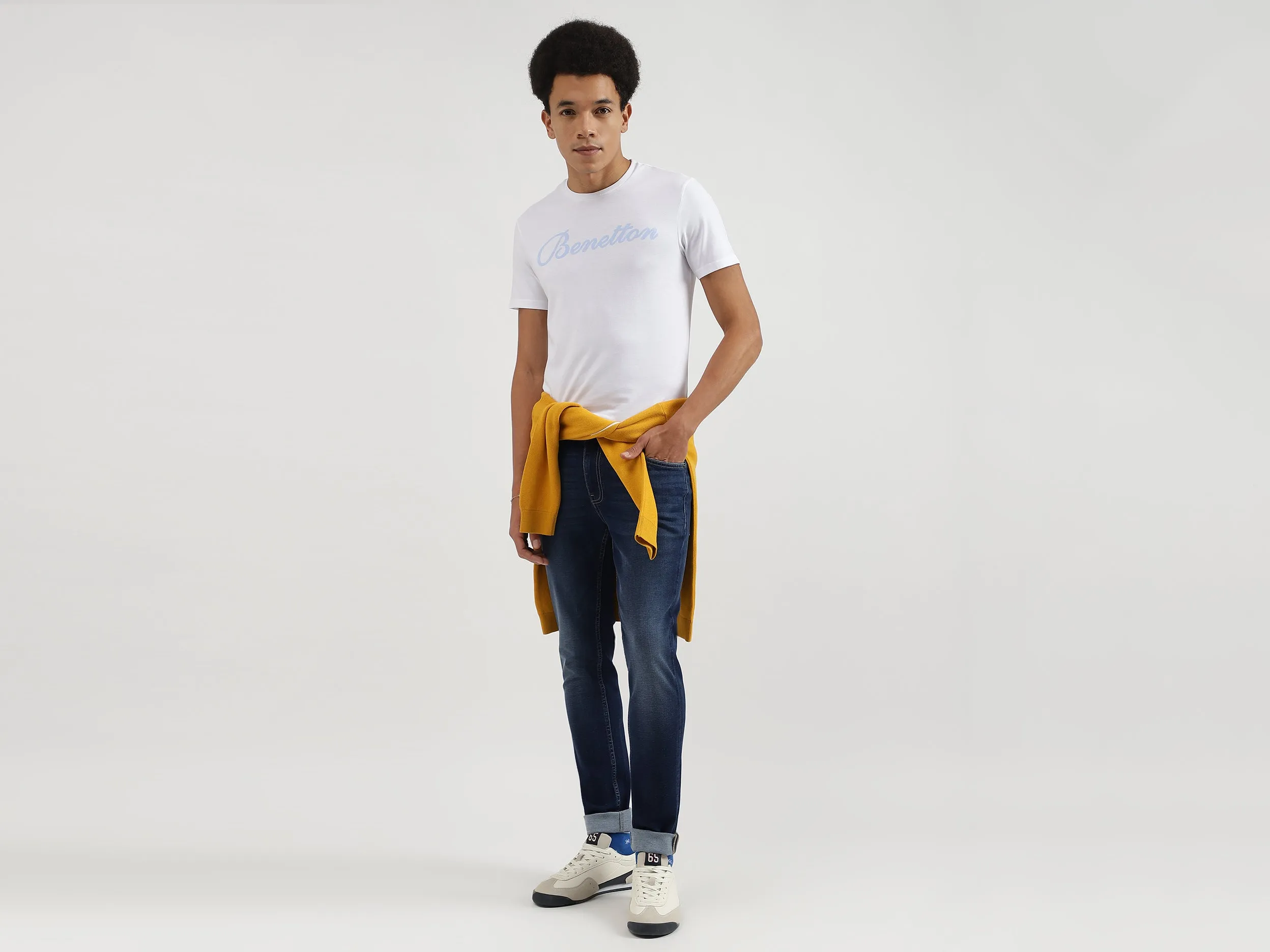 Regular Fit Round Neck Printed T-Shirts