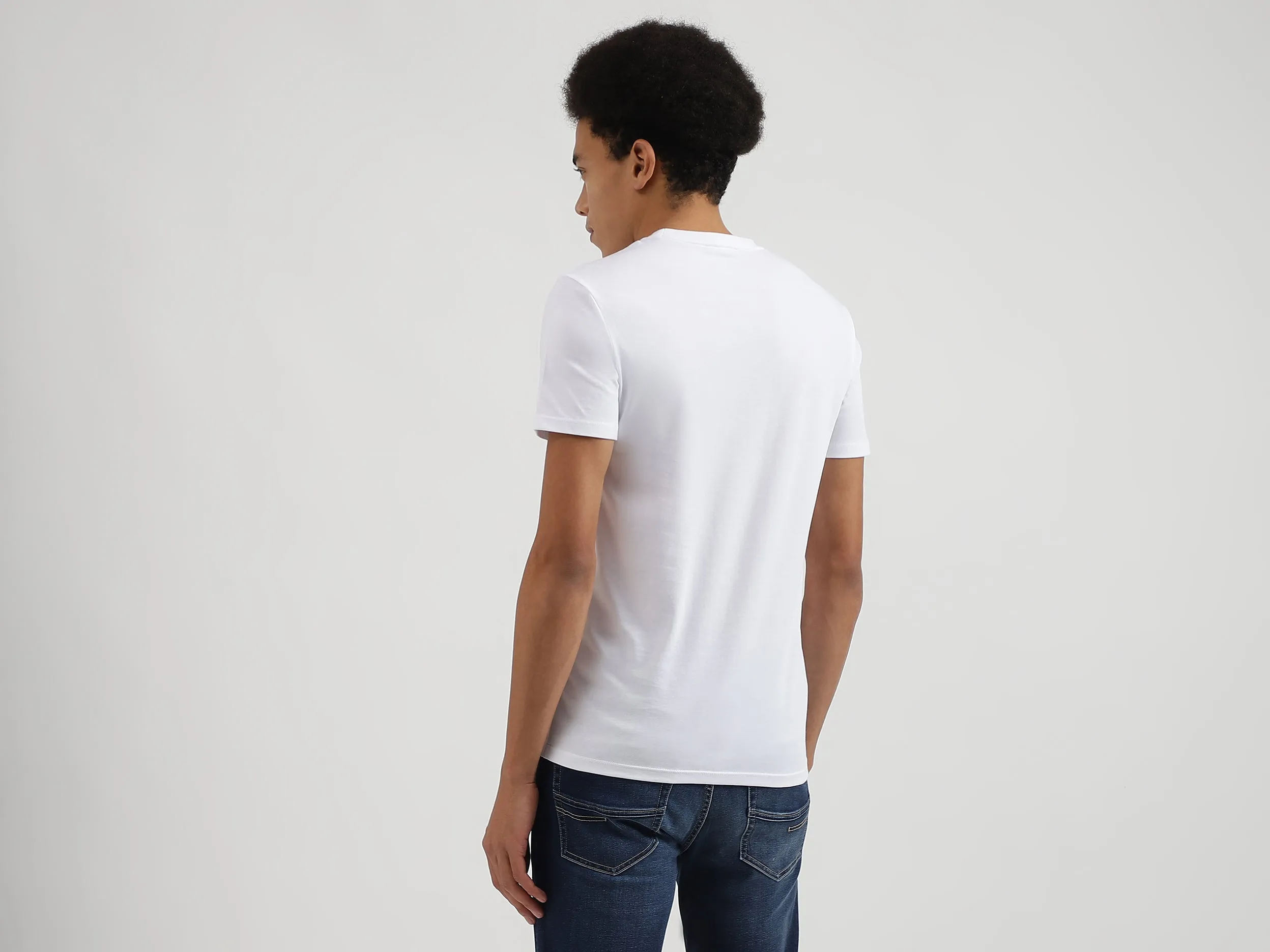 Regular Fit Round Neck Printed T-Shirts