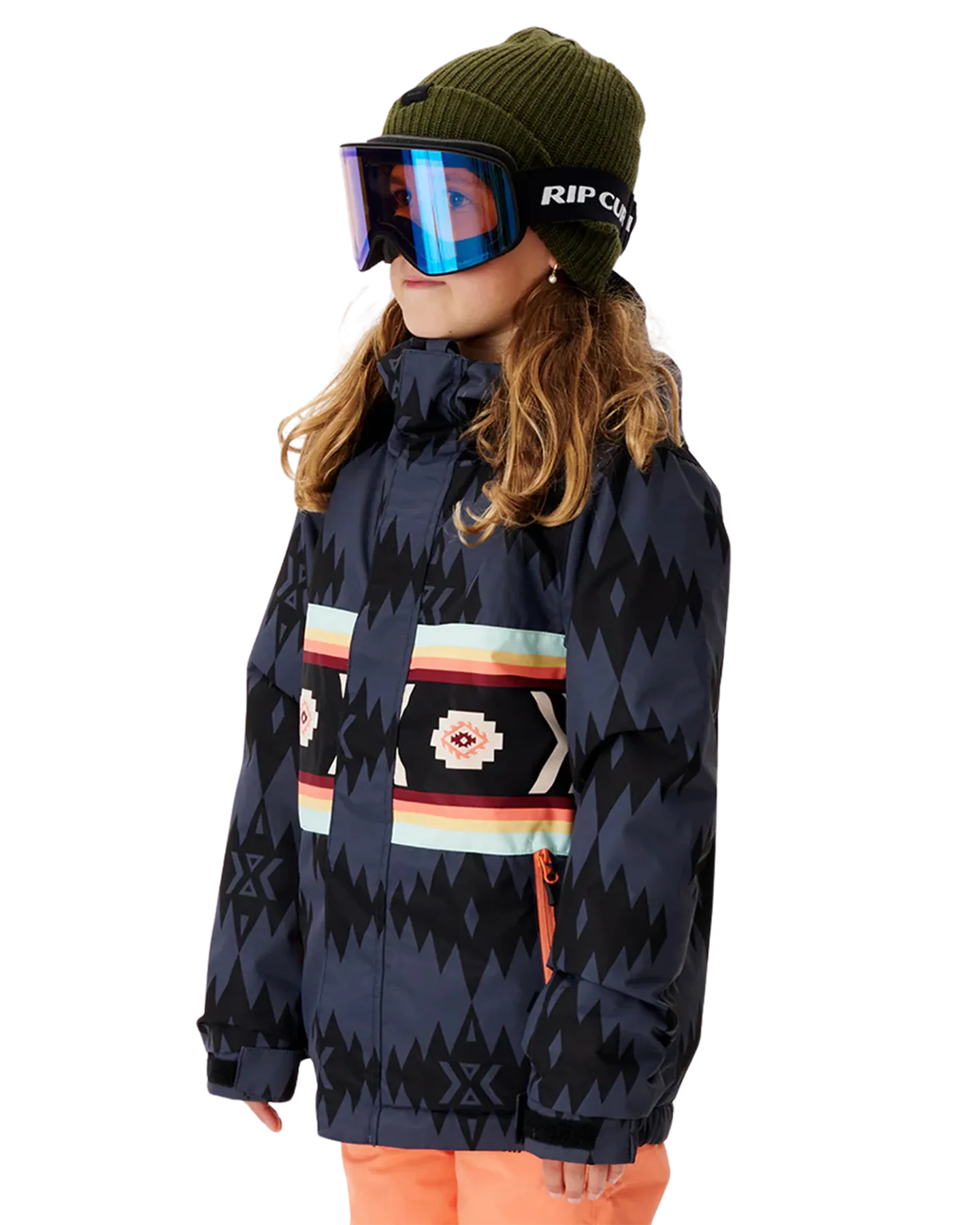 Rip Curl Olly Snow Jacket Kids - Washed Black - 2023