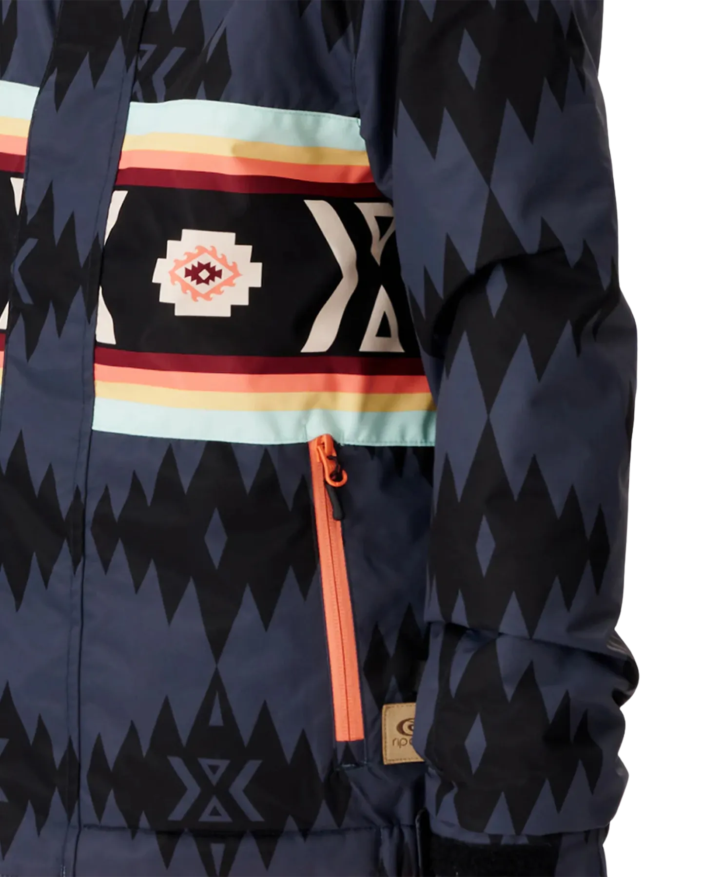Rip Curl Olly Snow Jacket Kids - Washed Black - 2023