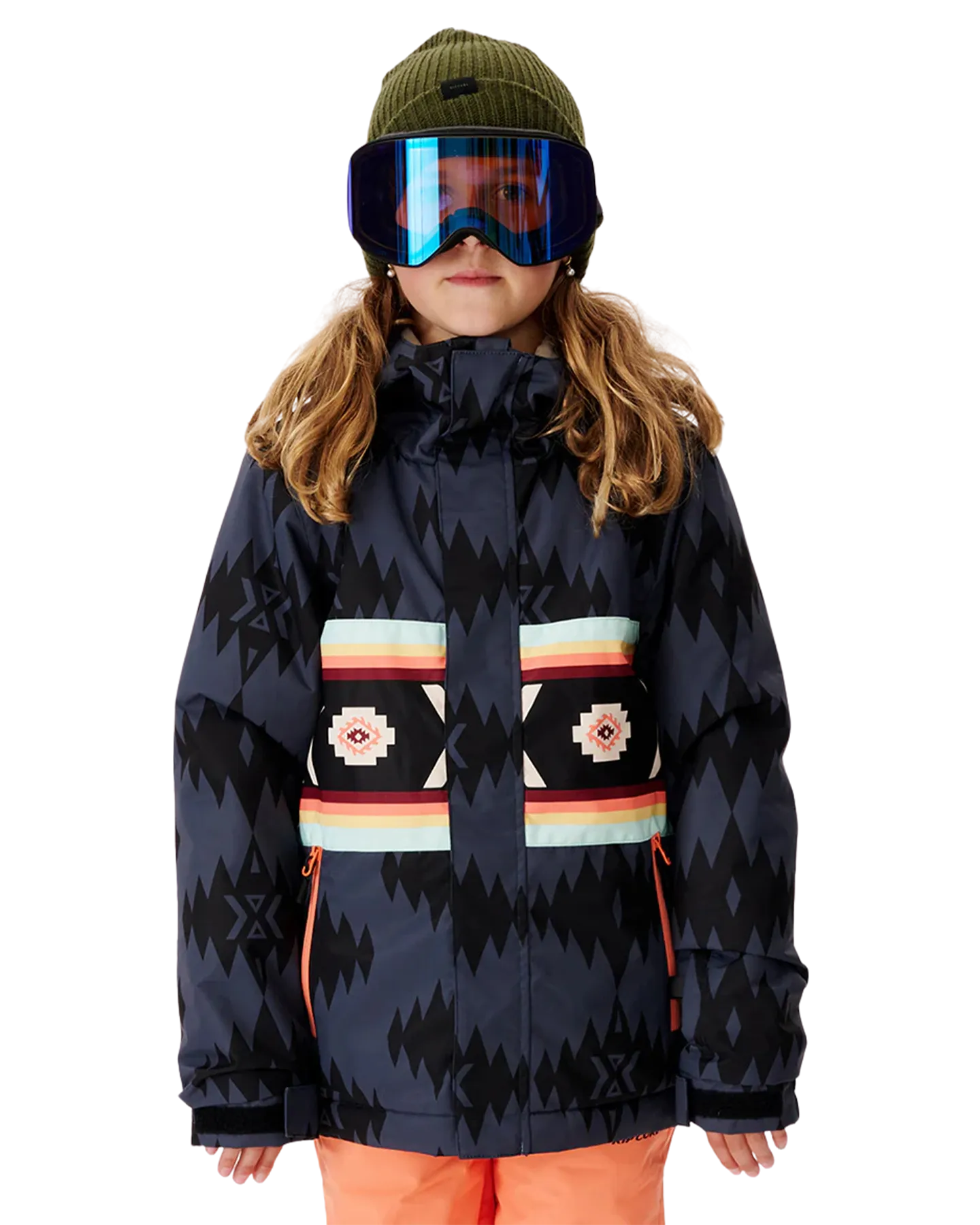 Rip Curl Olly Snow Jacket Kids - Washed Black - 2023