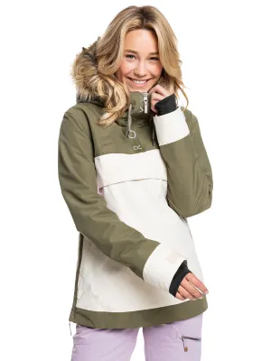 Roxy Shelter Jacket Womens - Burnt Olive