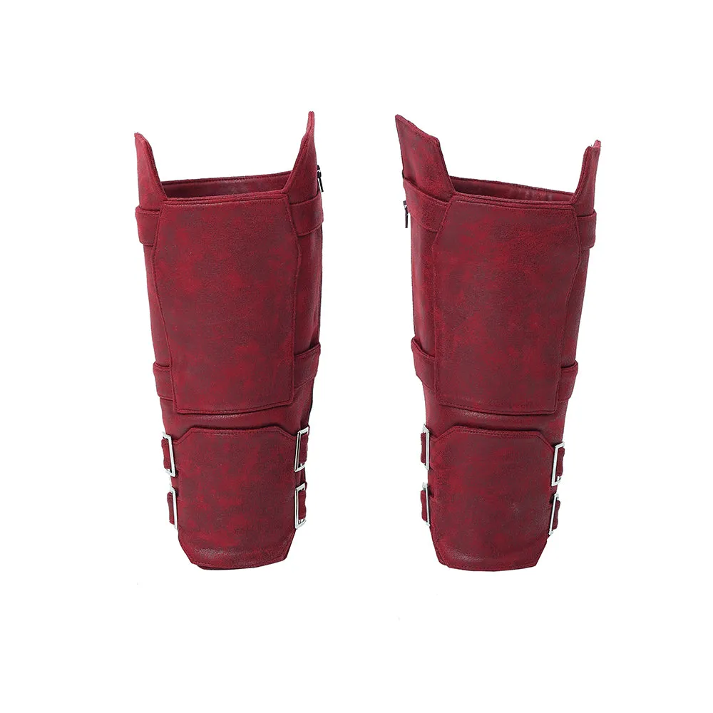Rulercosplay Deadpool Red jumpsuits Movie Cosplay Costume