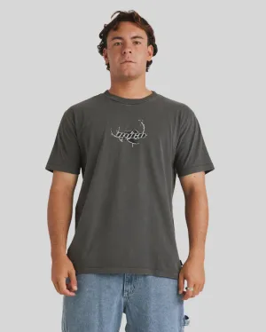 RVCA Blade SS Tee WASHED BLACK