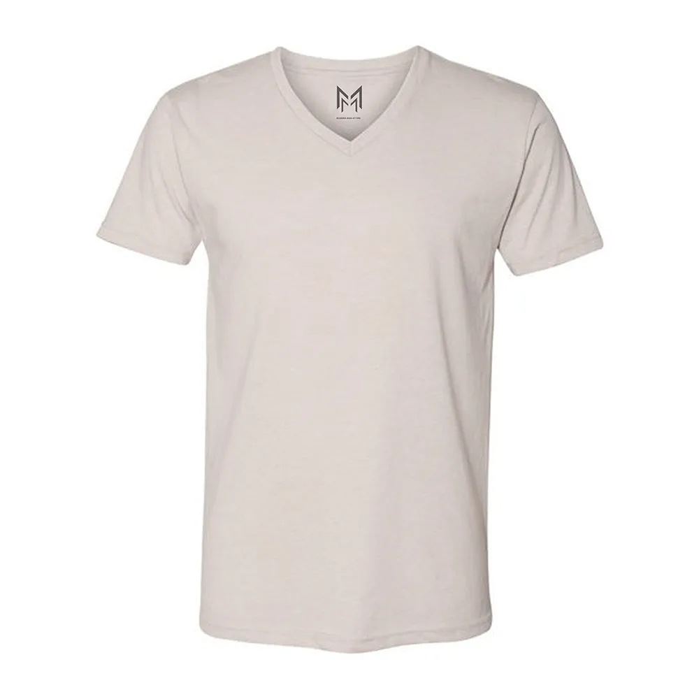 Sand V Neck T-Shirt