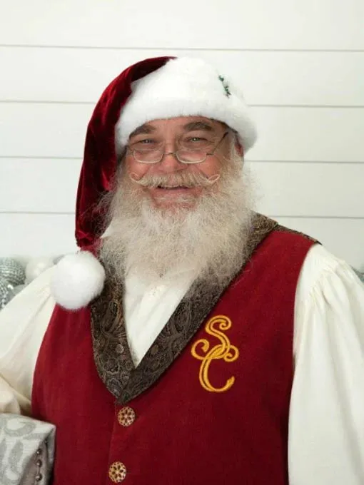 Santa Claus Suede Vest
