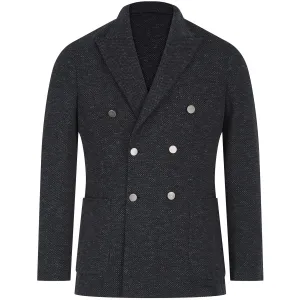 SEINSE GIACCA SPECKLED COTTON-BLEND BLAZER