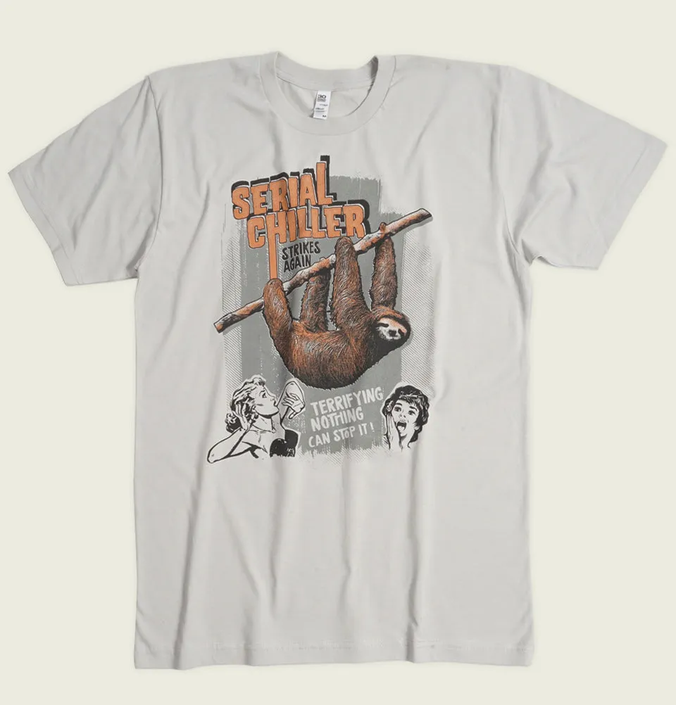 SERIAL CHILLER Silver Grey Unisex T-shirt