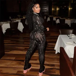 Sexy Cutout Solid Color Jumpsuit（AY1795）