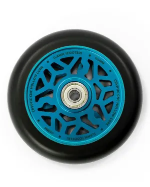 Slamm Scooter 110mm Cryptic Hollow Core Scooter Wheels - Blue