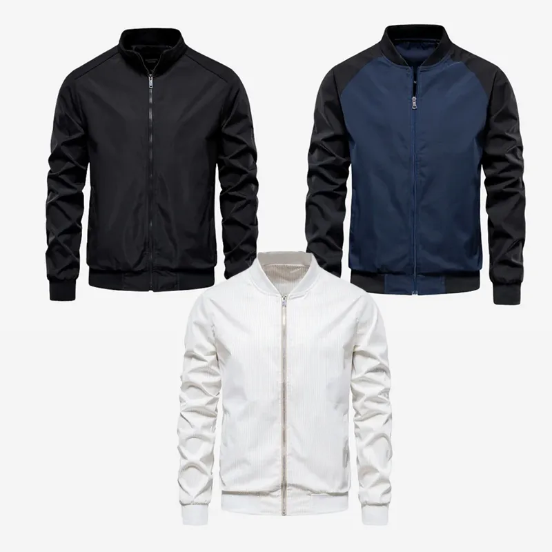 Sleek and Stylish Men's Bomber Jacket for Every Occasion