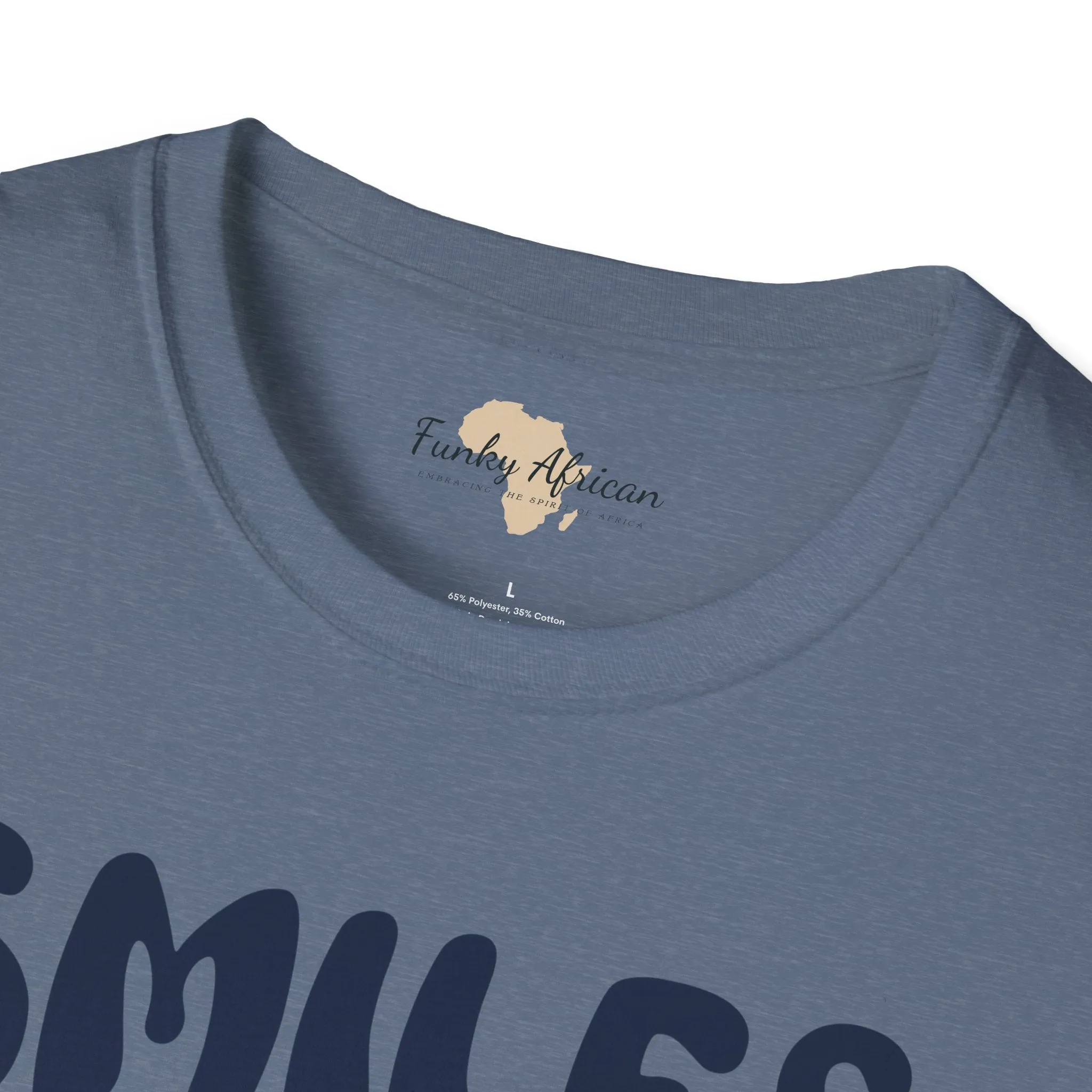 Smiles and happiness unisex softstyle tee
