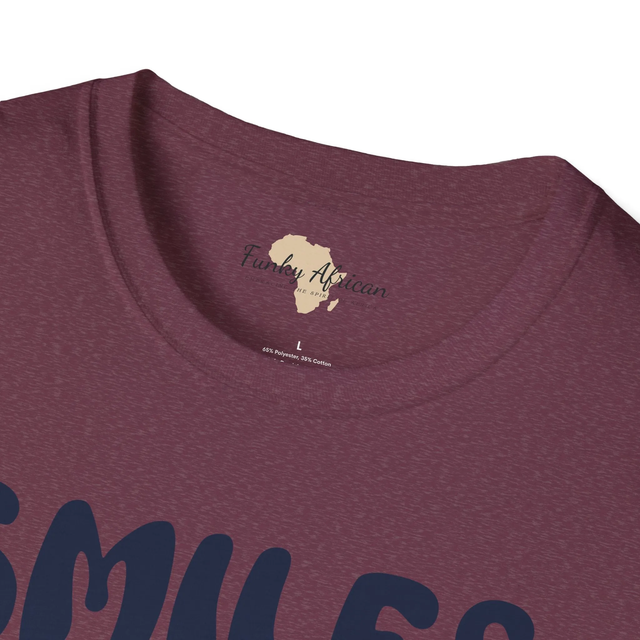 Smiles and happiness unisex softstyle tee