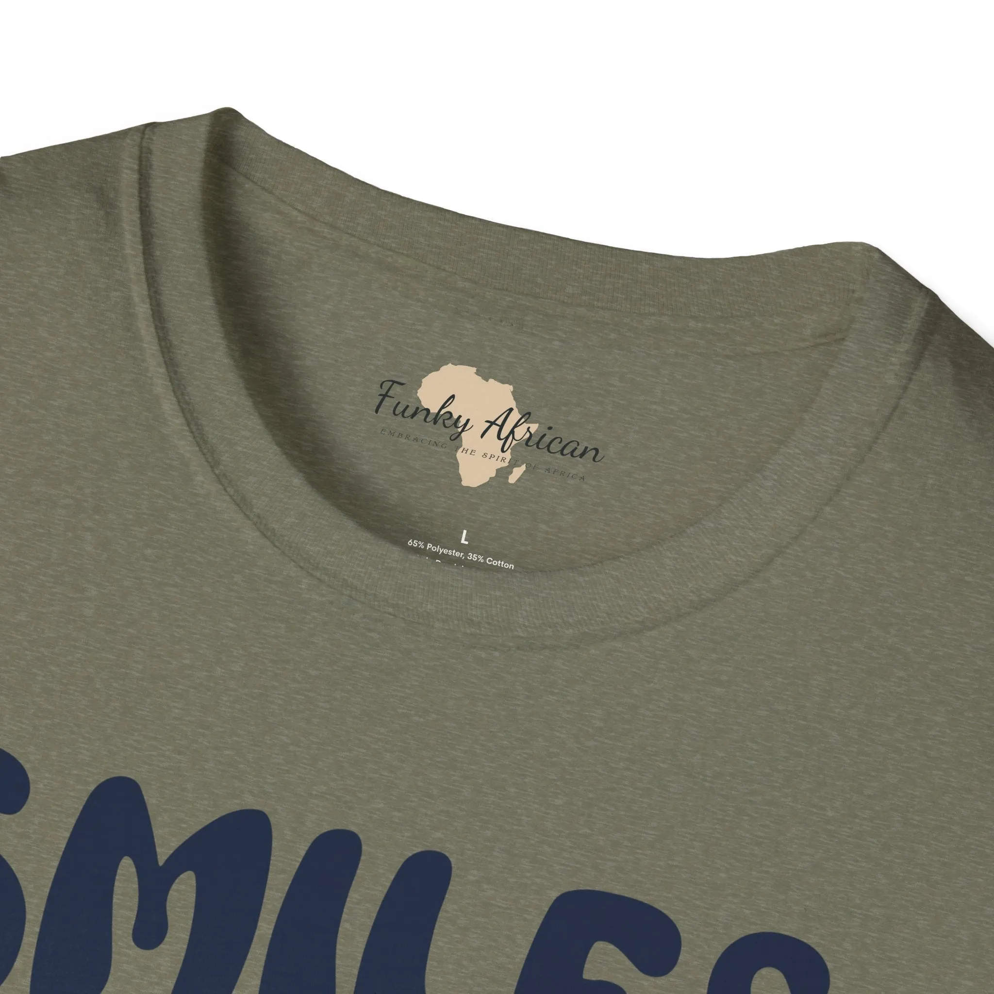Smiles and happiness unisex softstyle tee