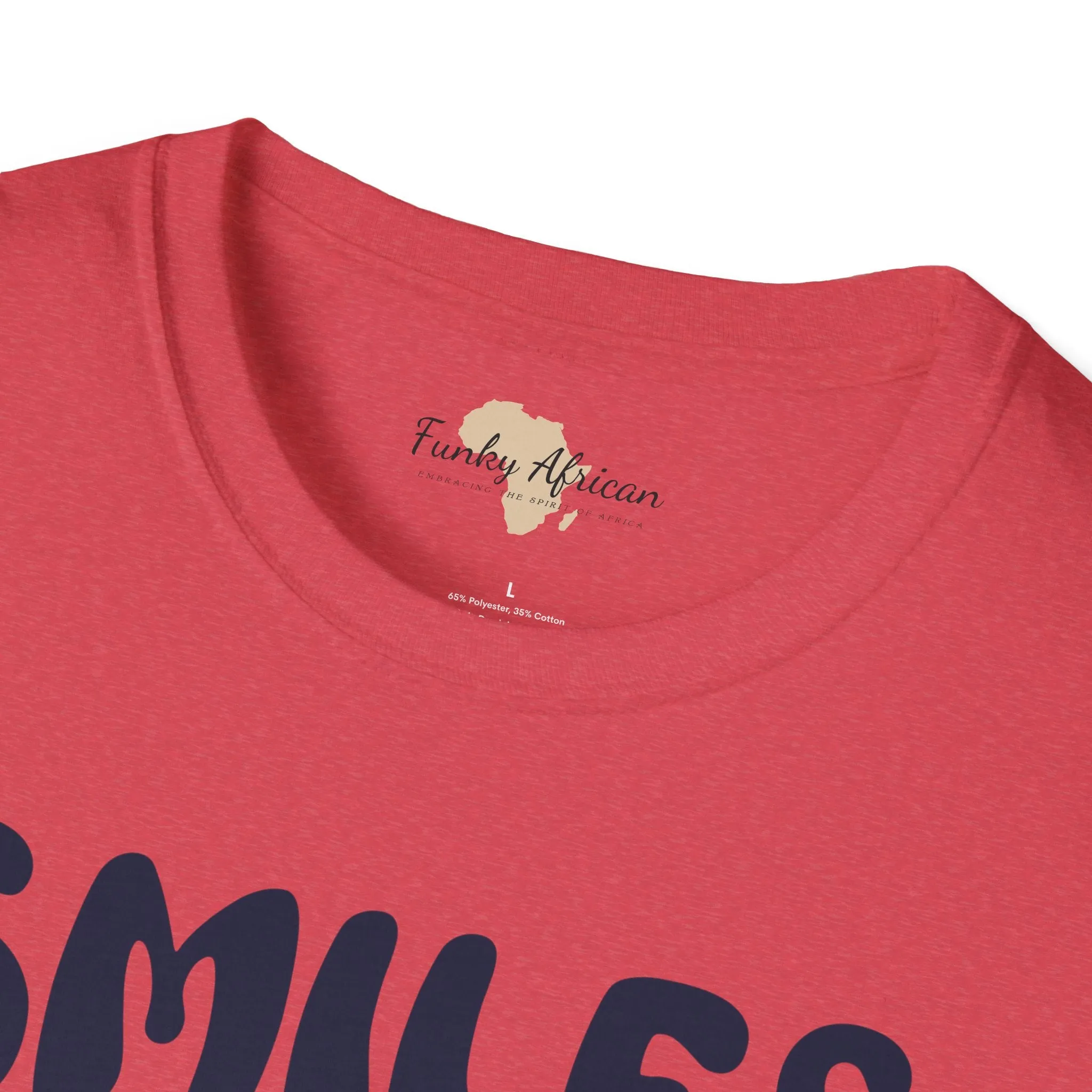 Smiles and happiness unisex softstyle tee