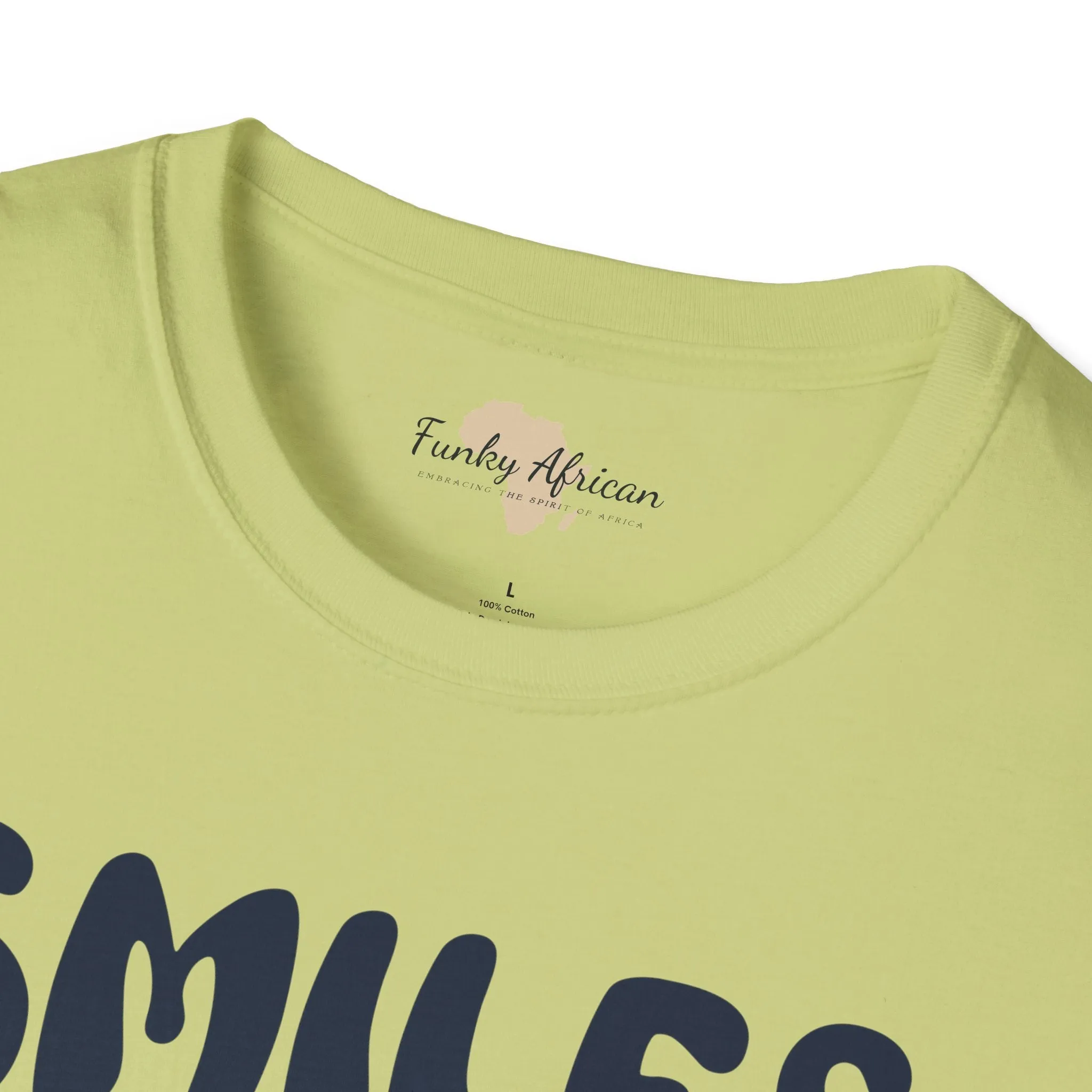 Smiles and happiness unisex softstyle tee