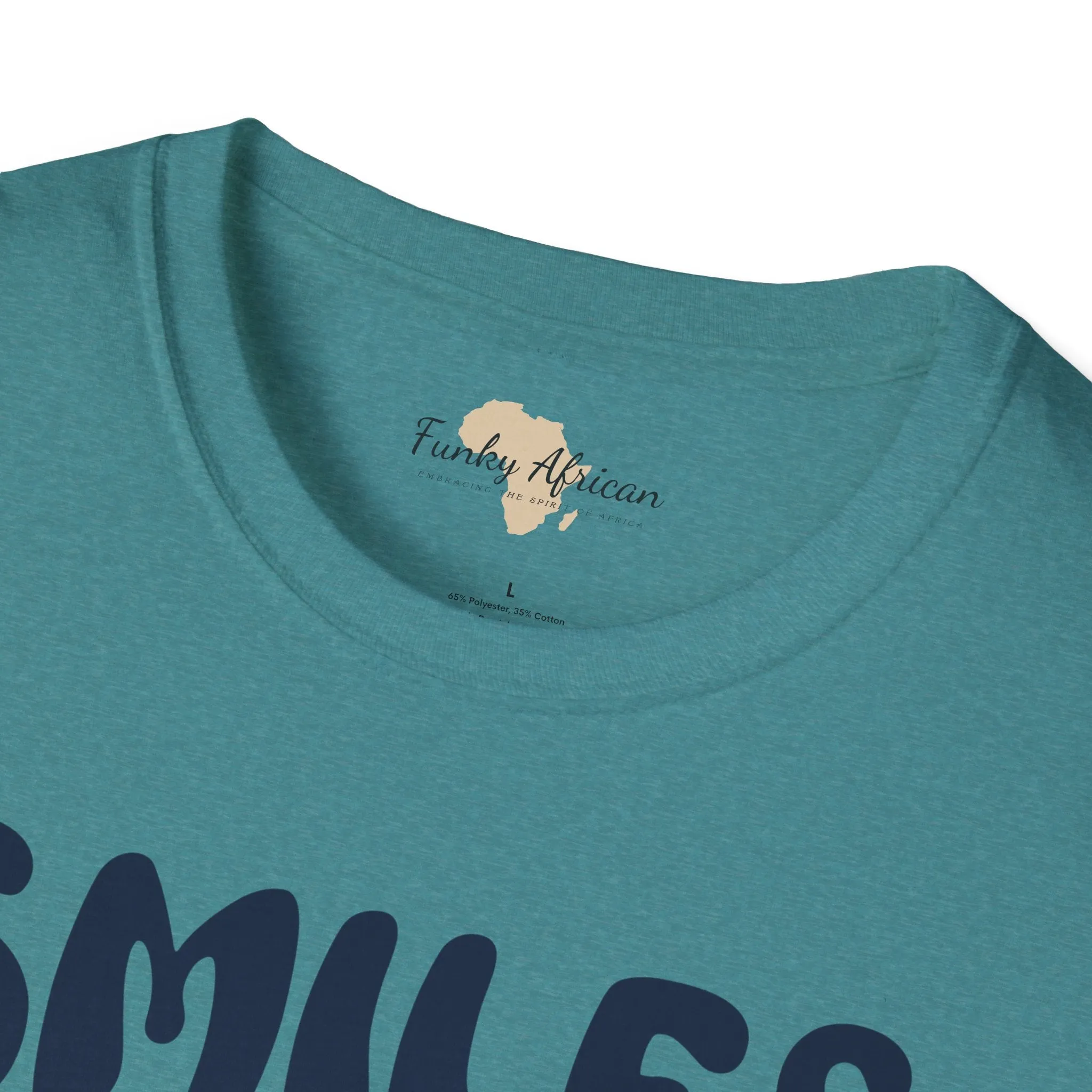 Smiles and happiness unisex softstyle tee