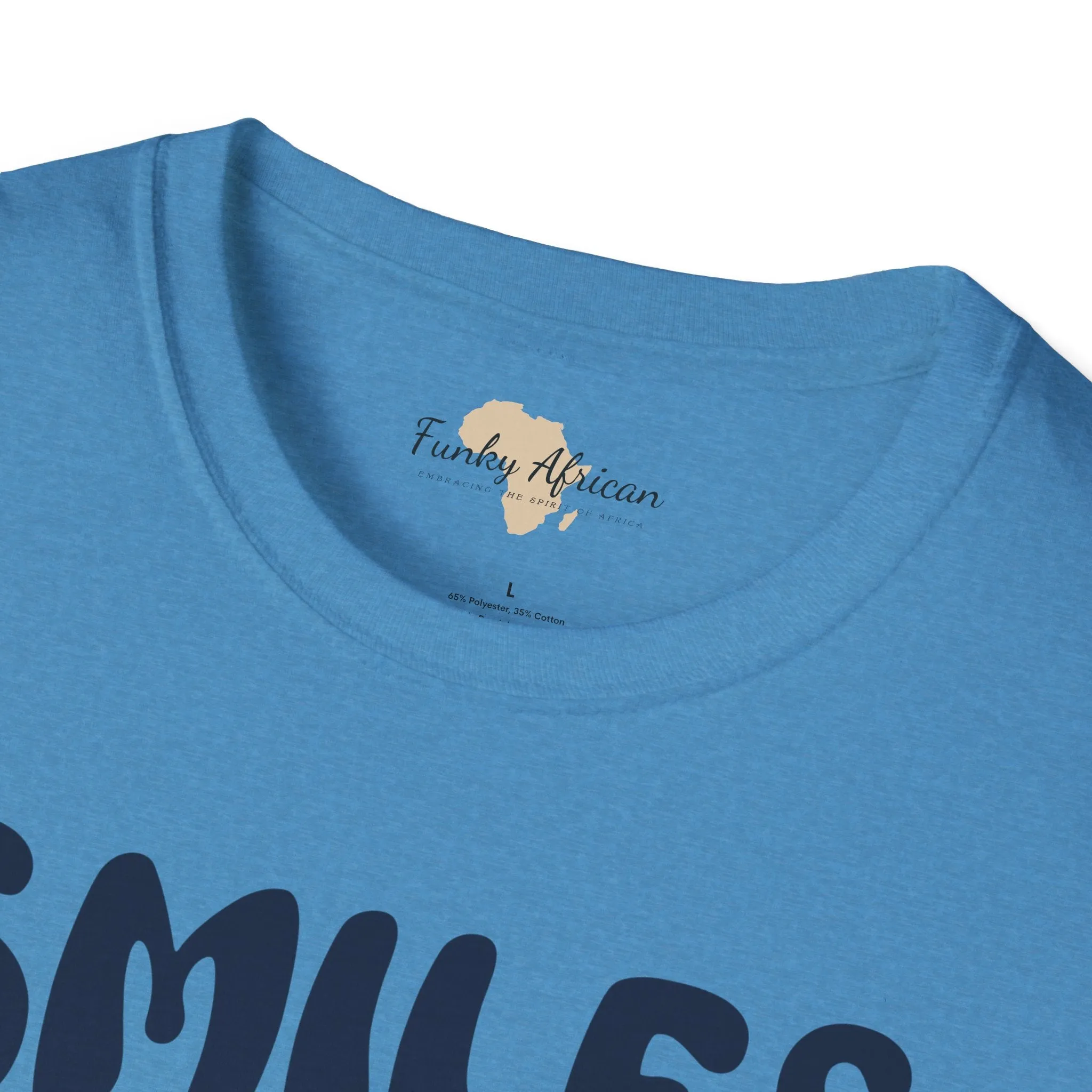 Smiles and happiness unisex softstyle tee