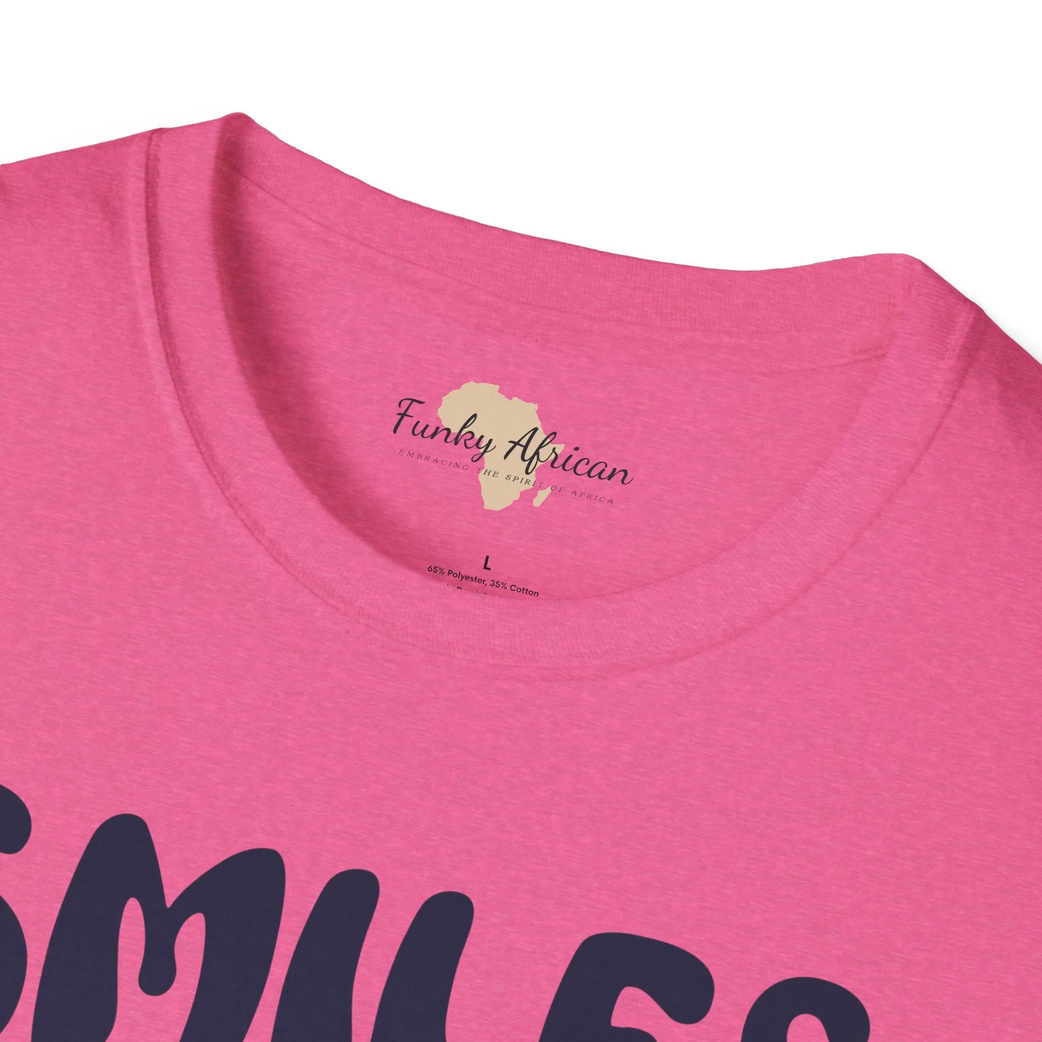 Smiles and happiness unisex softstyle tee