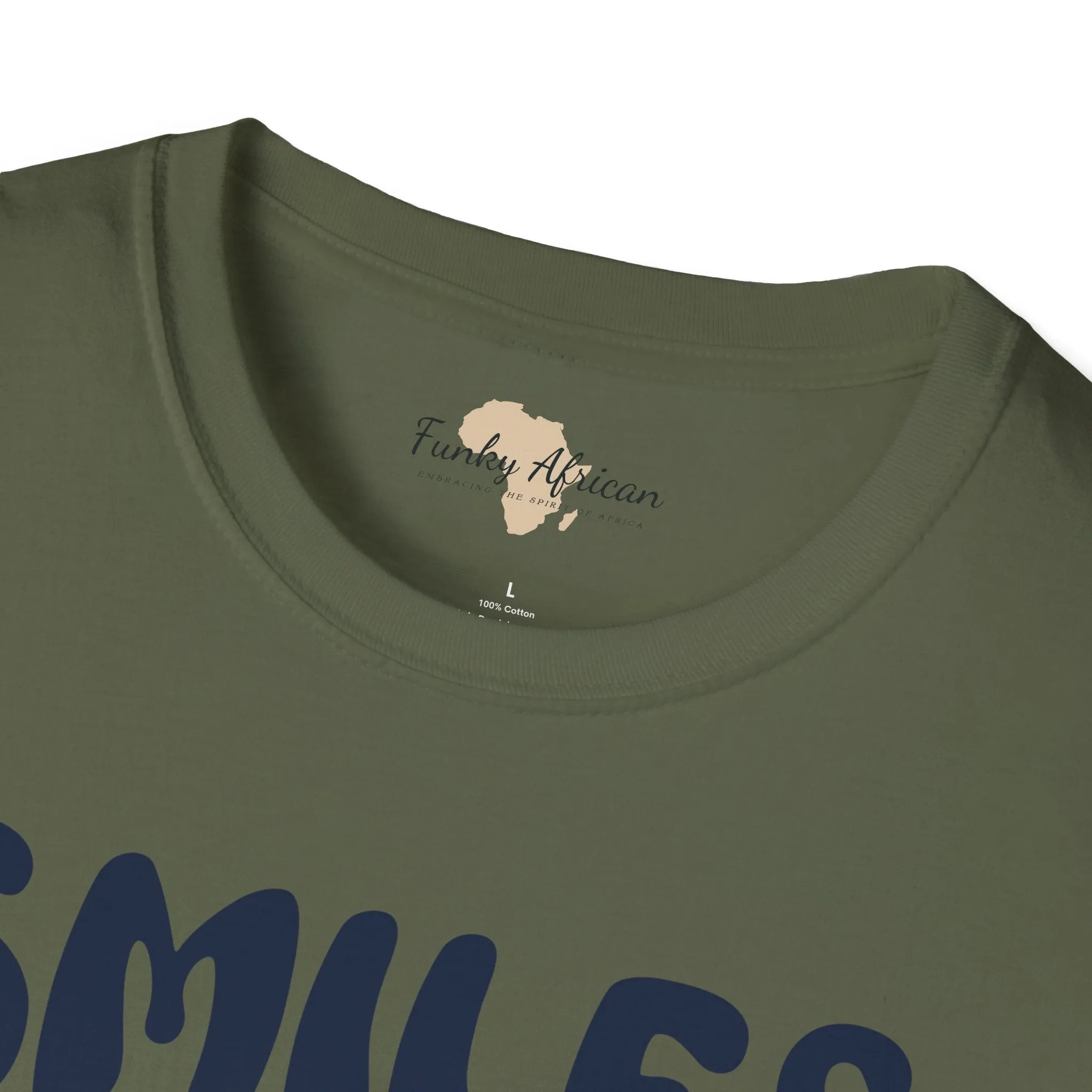 Smiles and happiness unisex softstyle tee