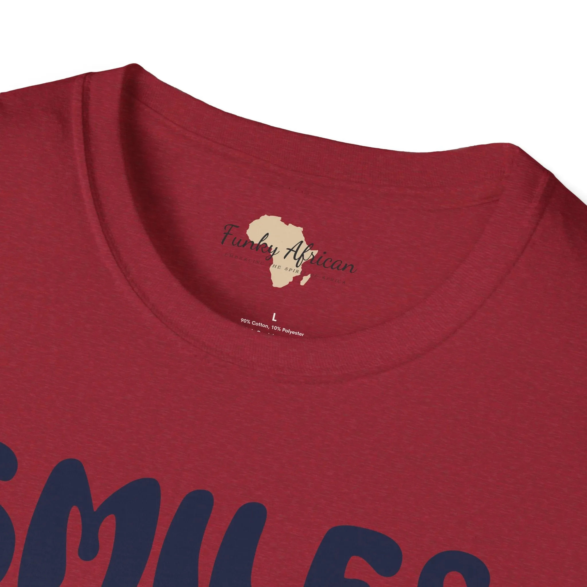 Smiles and happiness unisex softstyle tee