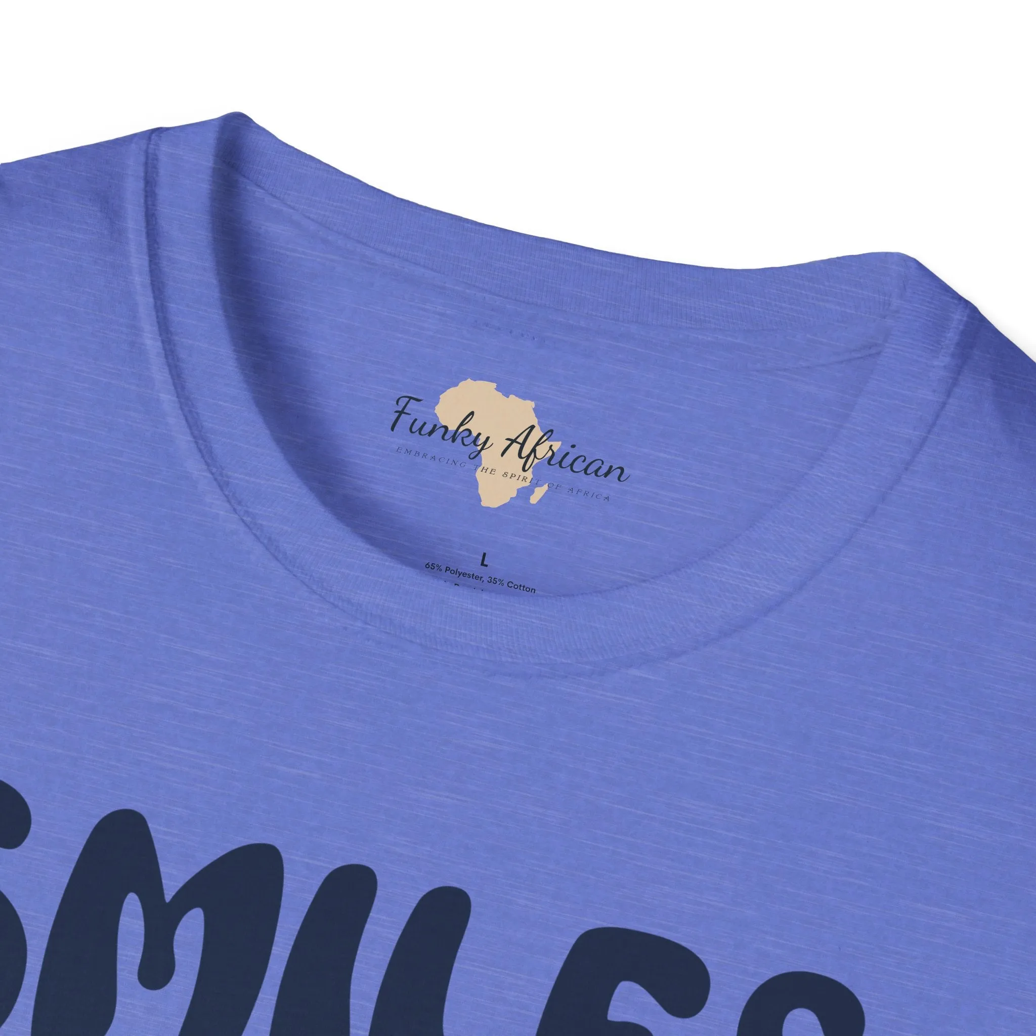 Smiles and happiness unisex softstyle tee