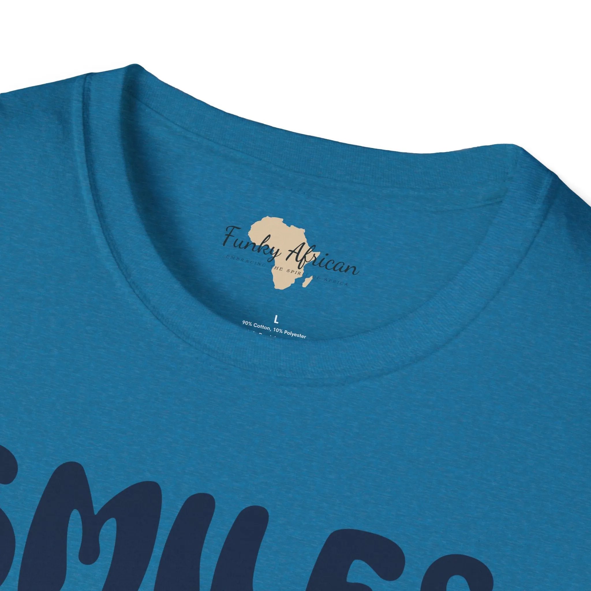 Smiles and happiness unisex softstyle tee