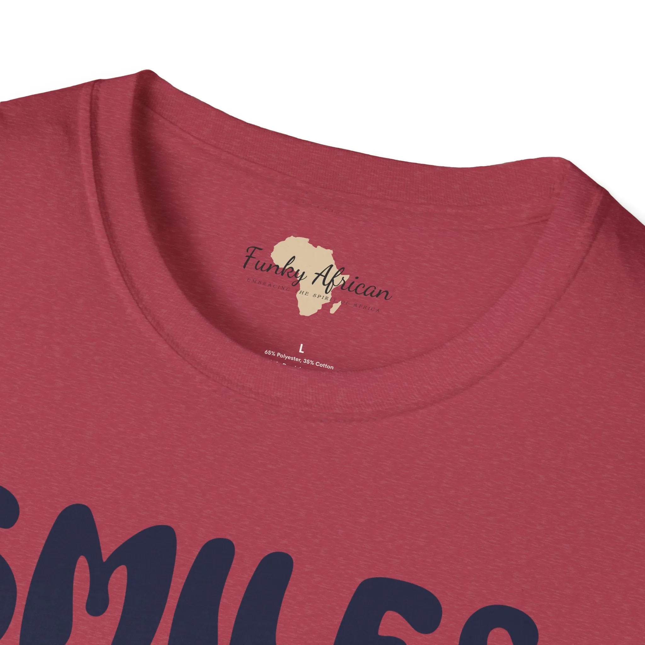Smiles and happiness unisex softstyle tee