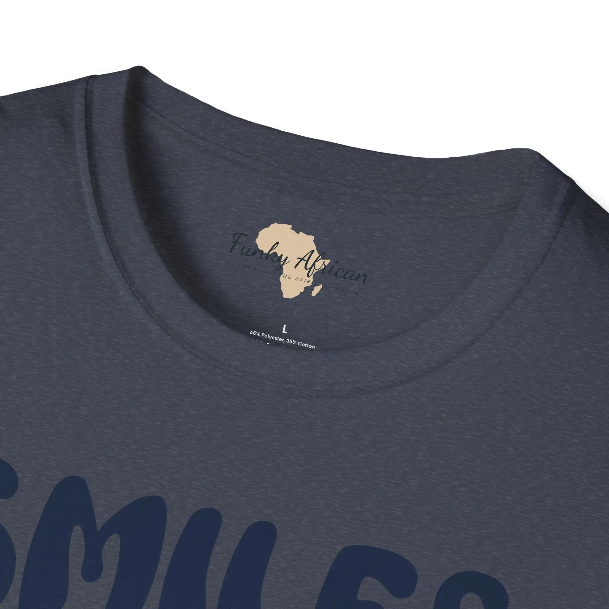 Smiles and happiness unisex softstyle tee