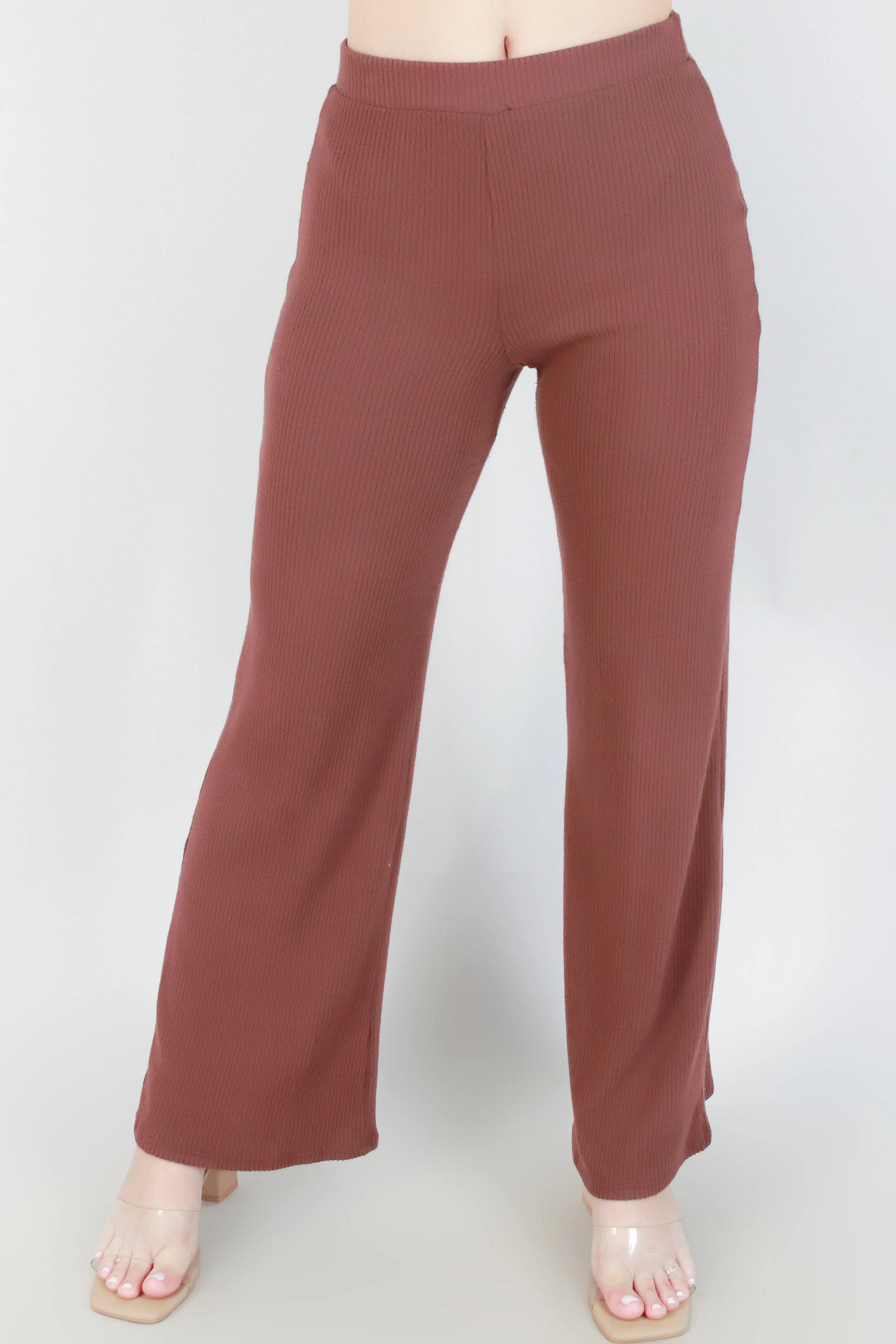 SNOW BUNNY FLARED PANTS
