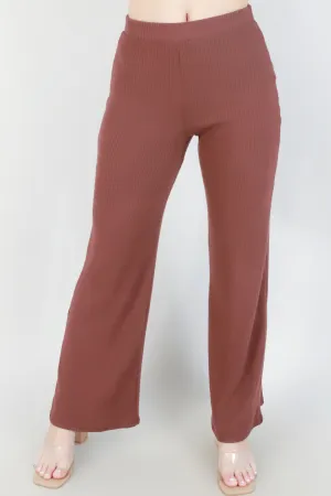 SNOW BUNNY FLARED PANTS