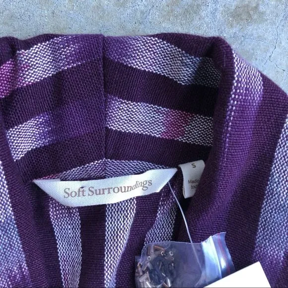 Soft Surroundings Topkapi Beaded Ikat Jacket S