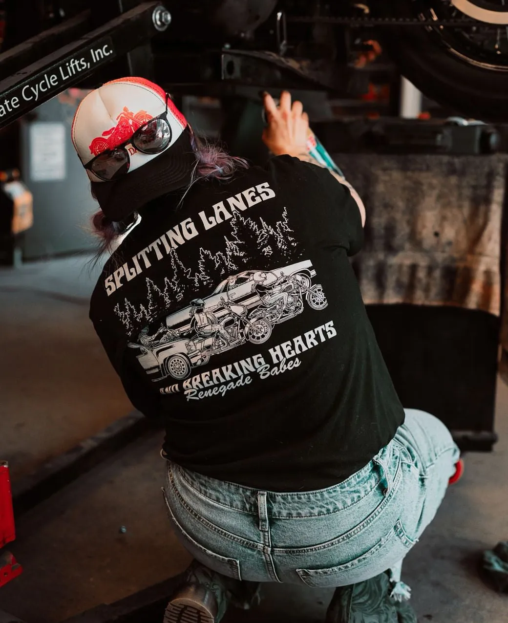 Splitting Lanes T-Shirt