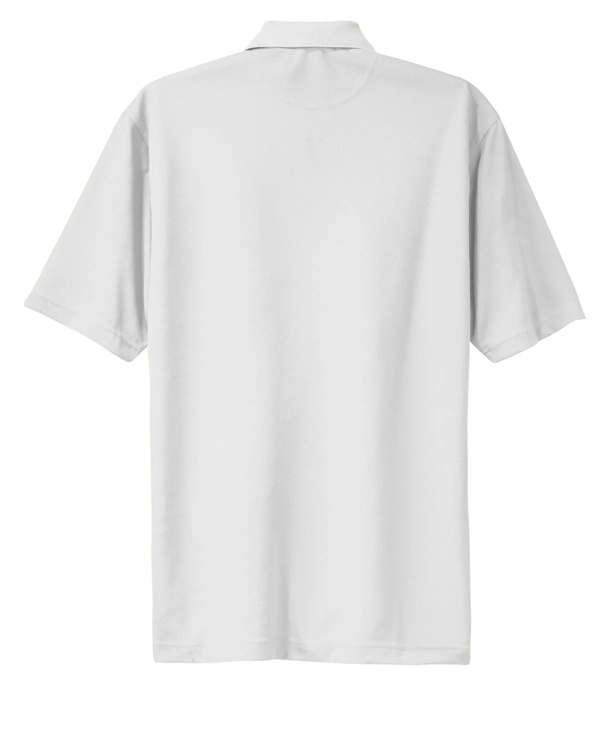 Sport-Tek Dri-Mesh Polo.  K469 White