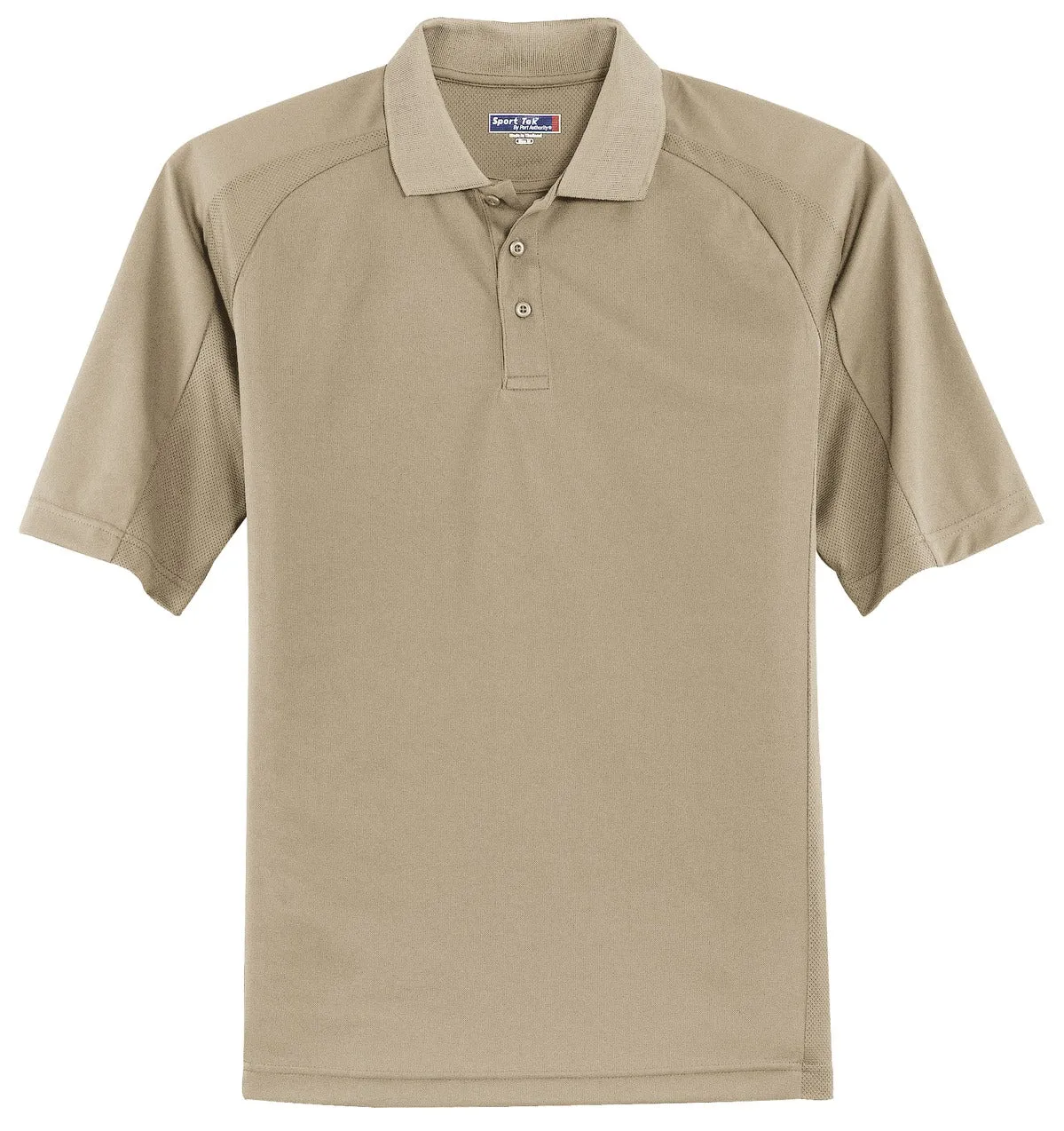 Sport-Tek Dri-Mesh Pro Polo. T474 Sandstone
