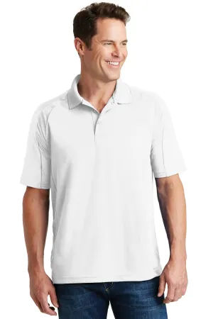 Sport-Tek Dri-Mesh Pro Polo. T474 White