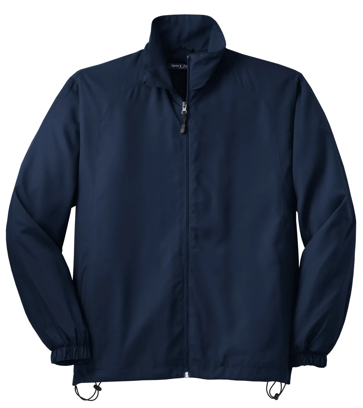 Sport-Tek Full-Zip Wind Jacket. JST70 True Navy