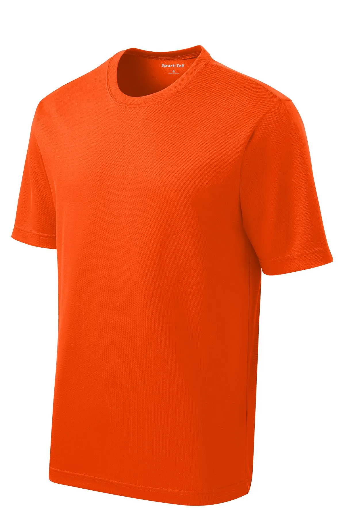 Sport-Tek PosiCharge RacerMesh Tee. ST340 Neon Orange