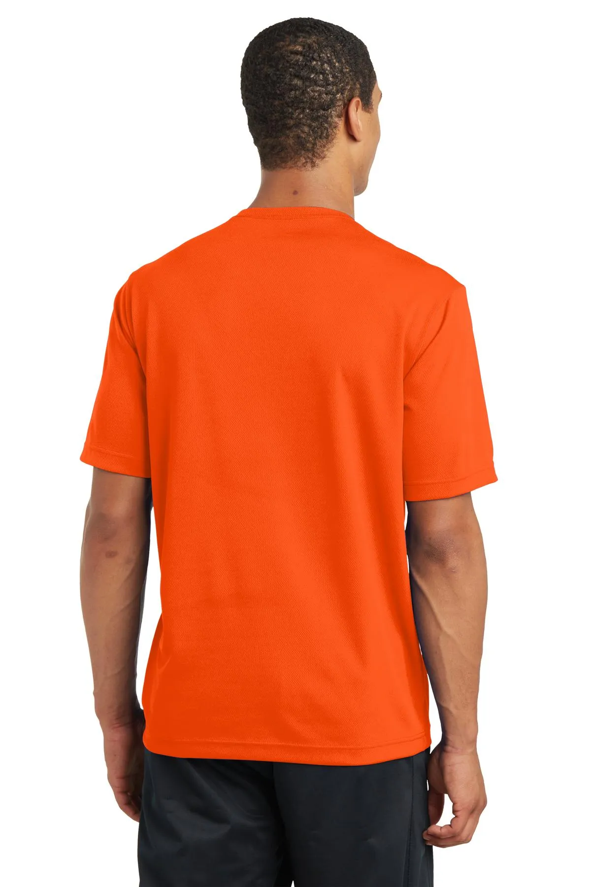 Sport-Tek PosiCharge RacerMesh Tee. ST340 Neon Orange