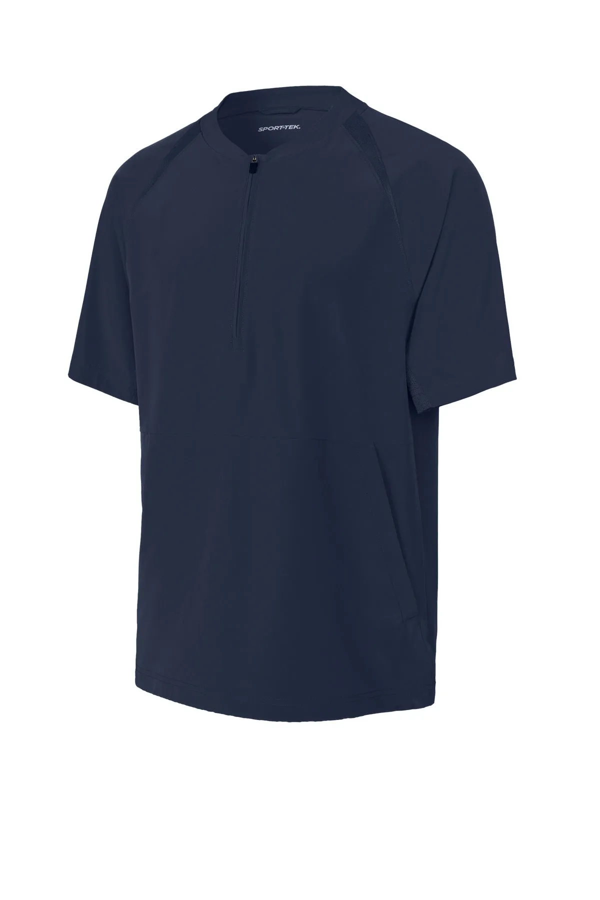 Sport-Tek Repeat 1/2-Zip Short Sleeve Jacket JST489 True Navy