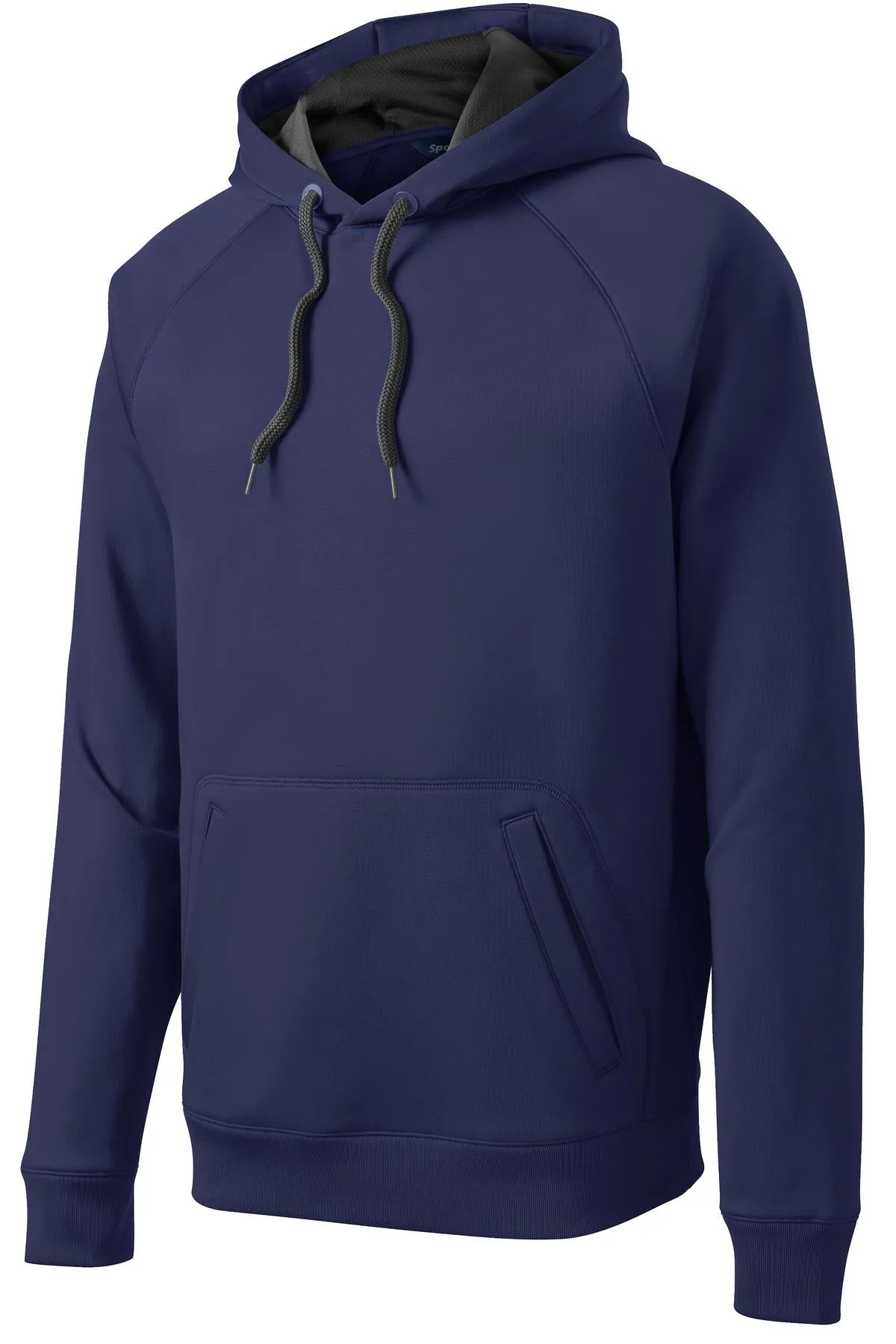 Sport-Tek Tech Fleece Hooded Sweatshirt. ST250 True Navy