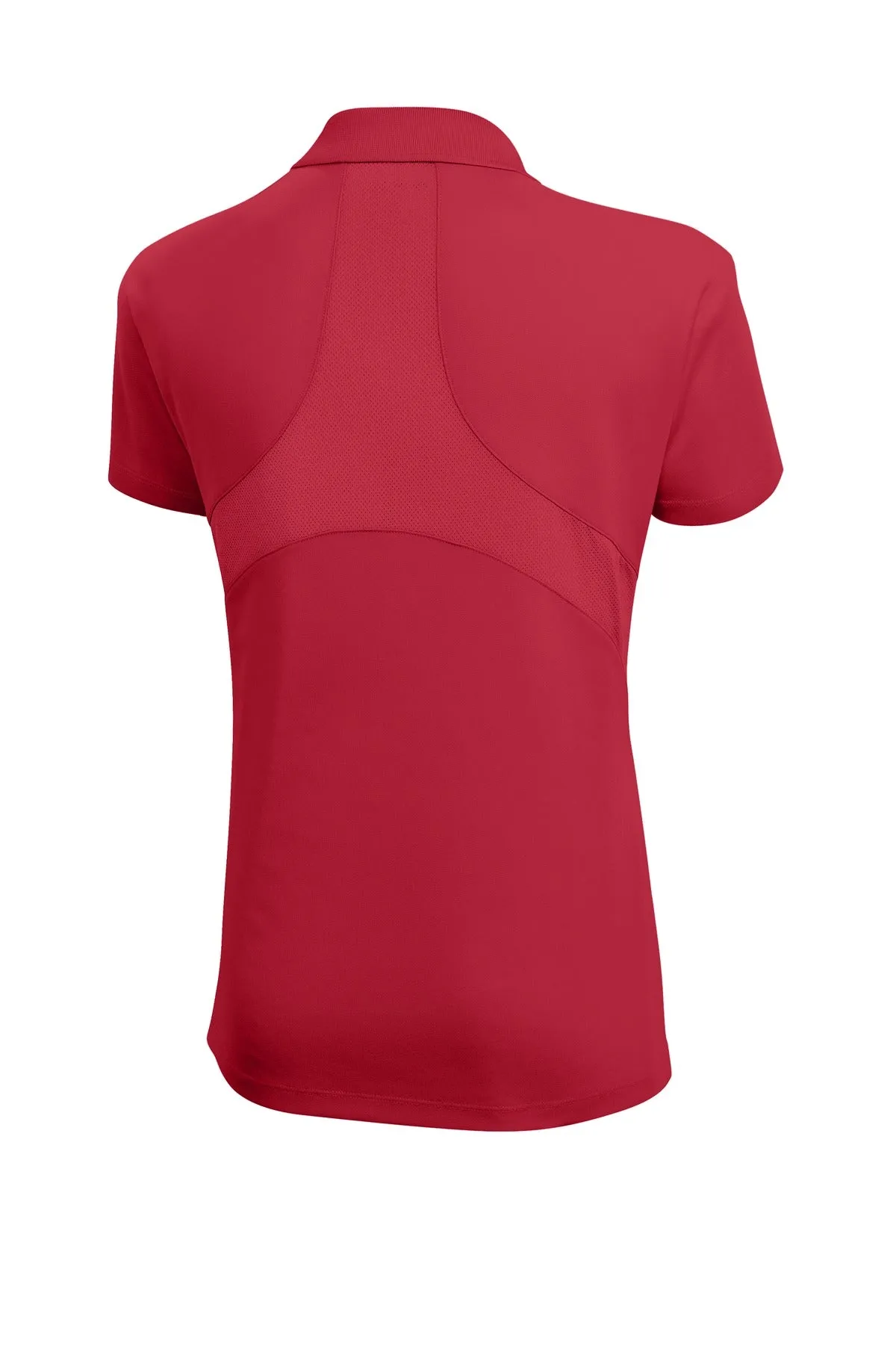 Sport-Tek Women's Dri-Mesh Pro Polo. L474 Engine Red