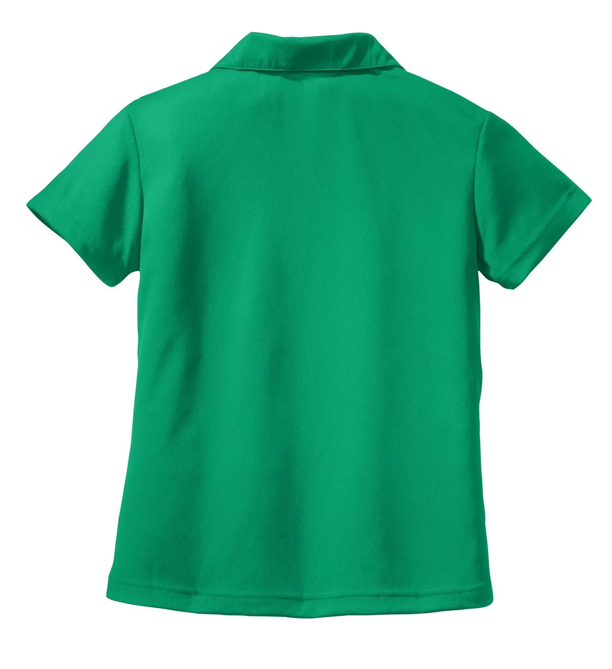 Sport-Tek Women's Dri-Mesh V-Neck Polo.  L469 Kelly Green