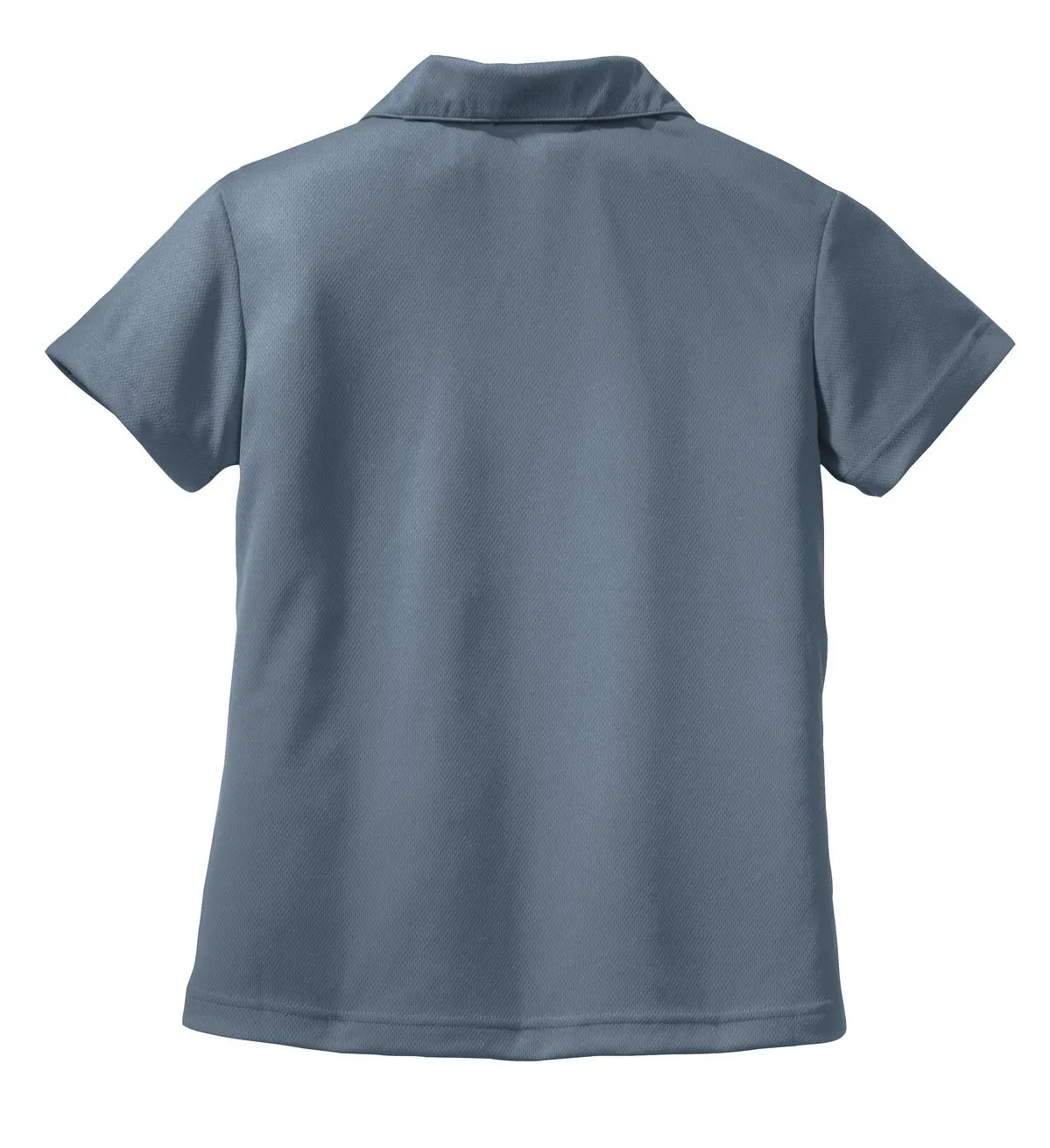 Sport-Tek Women's Dri-Mesh V-Neck Polo.  L469 Steel