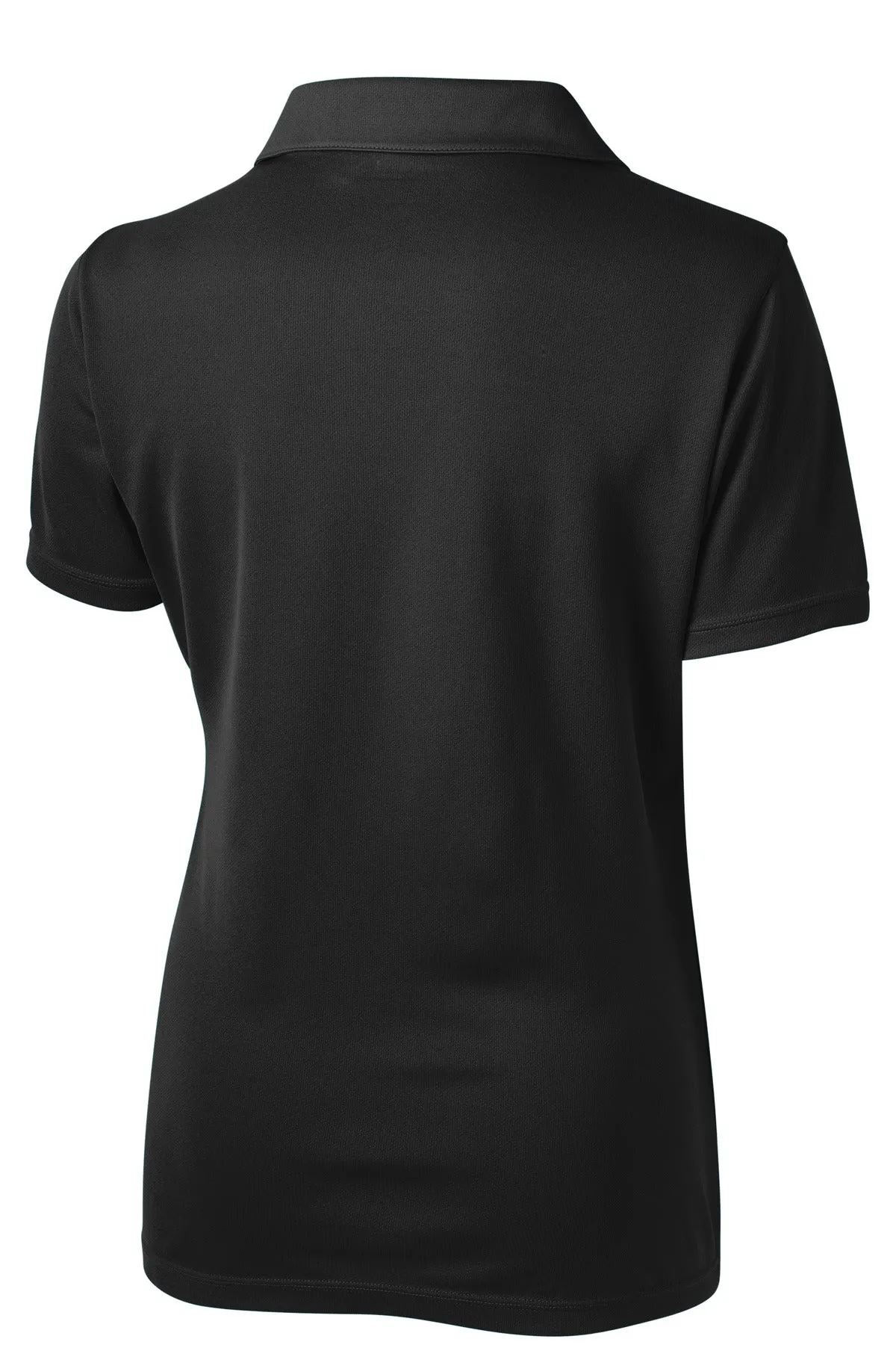 Sport-Tek Women's PosiCharge Micro-Mesh Polo. LST680 Black