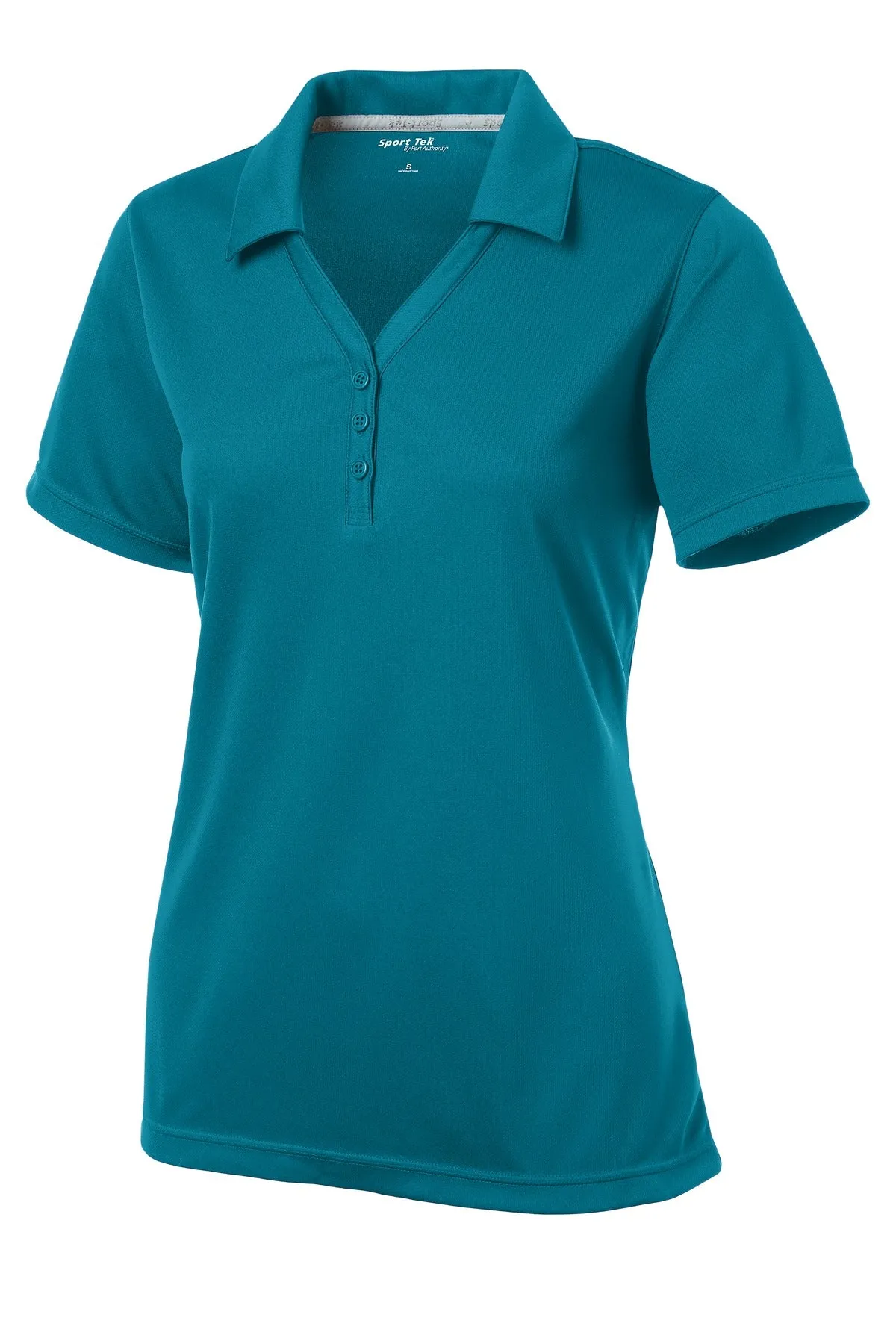Sport-Tek Women's PosiCharge Micro-Mesh Polo. LST680 Blue Wake